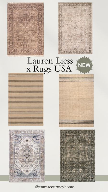 New rugs USA designer line with Lauren Liess! These are my favourites from the collection 

#LTKstyletip #LTKSeasonal #LTKhome