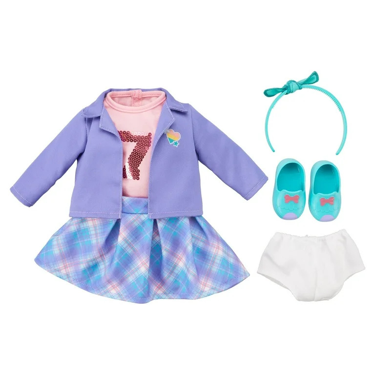 My Life As Chloe Posable 18 inch Doll, Dark Brunette Hair, Brown Eyes | Walmart (US)