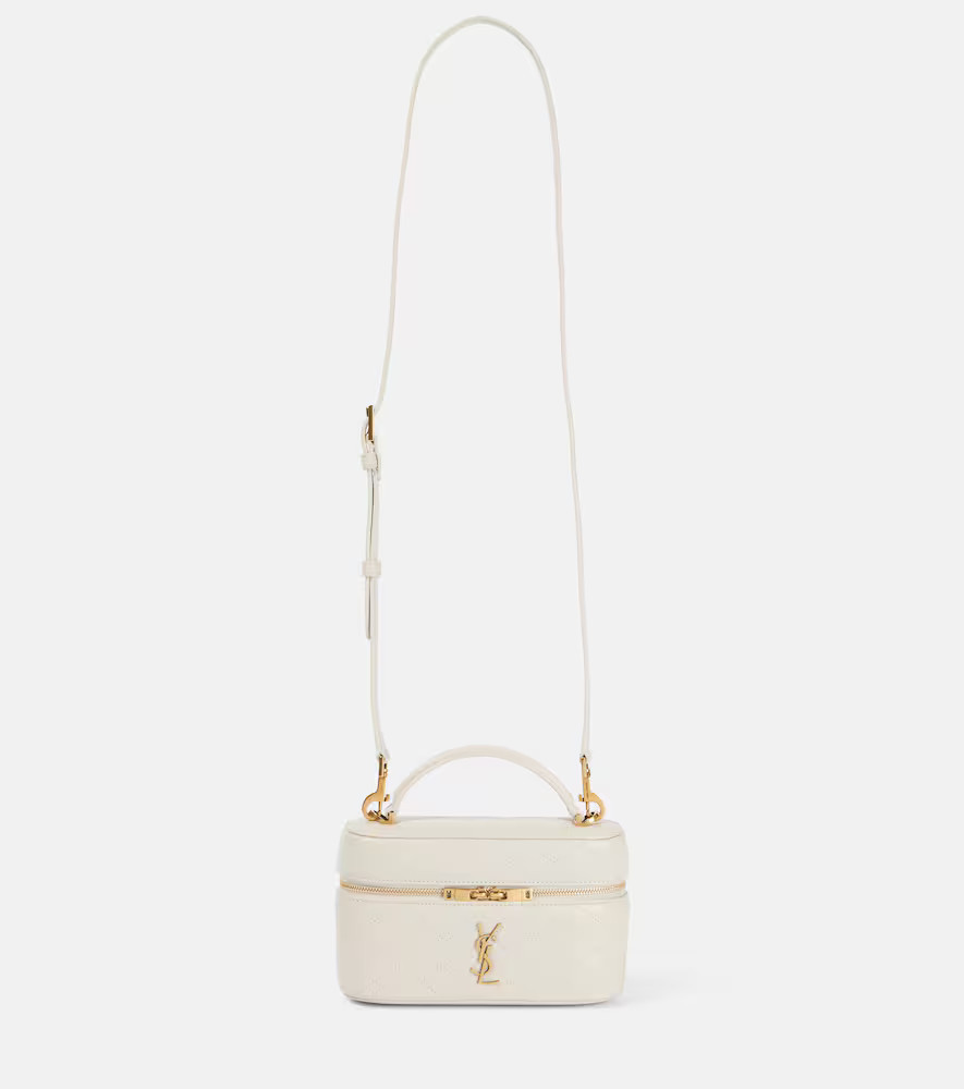 Saint Laurent Gaby 미니 퀼팅 레더 배니티 백 | Mytheresa (INTL)