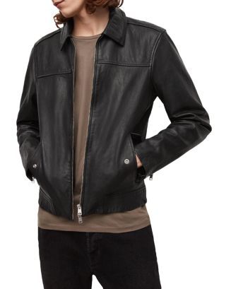 ALLSAINTS Baston Leather Jacket Back to Results -  Men - Bloomingdale's | Bloomingdale's (US)