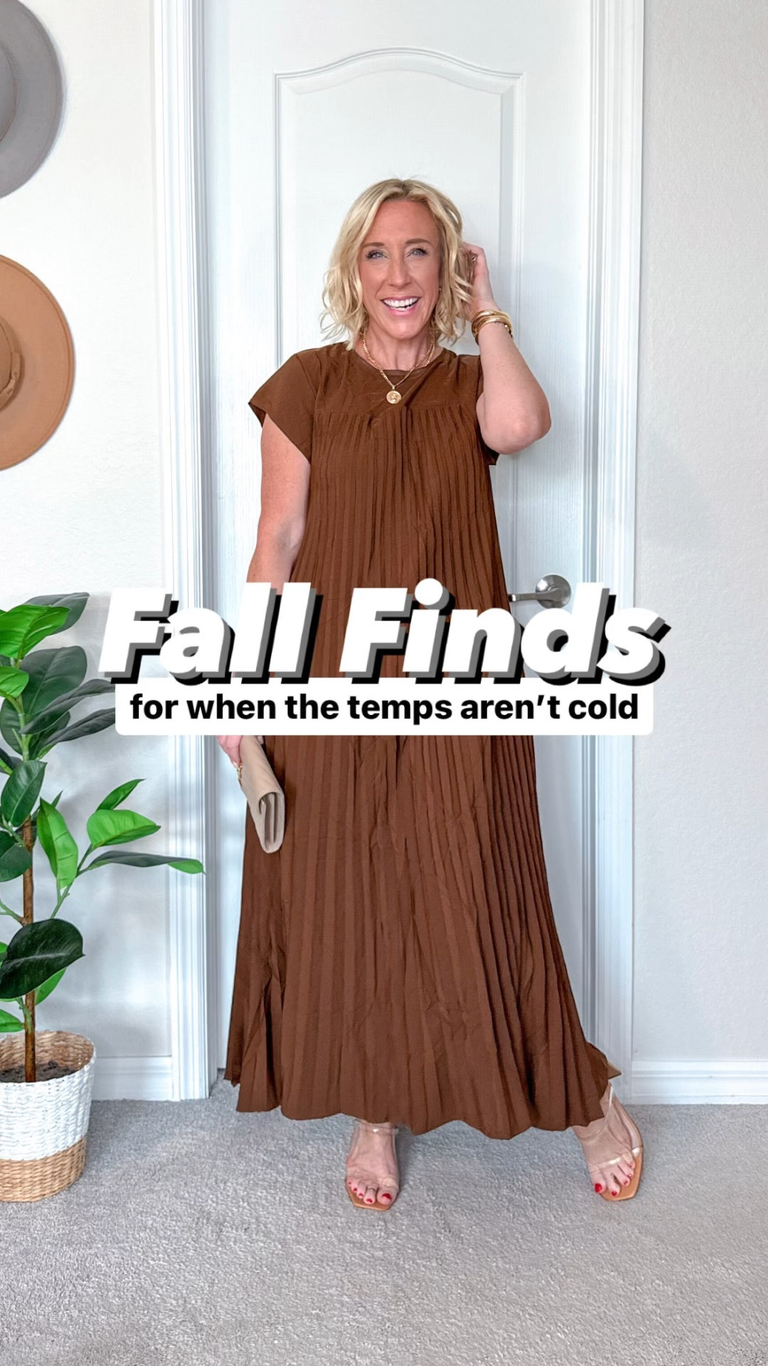 Warm fall finds - for when the temperature aren’t cooperating  Wearing a small in all items. 

#LTKSeasonal #LTKOver40 #LTKVideo