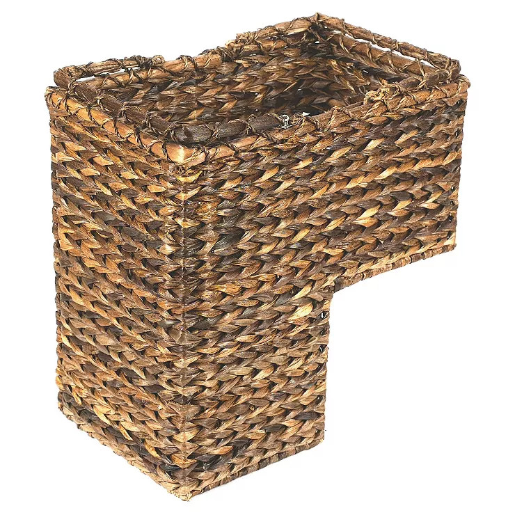 BacBac Leaf Woven Stair Basket 16" x 10" - 3R Studios | Target