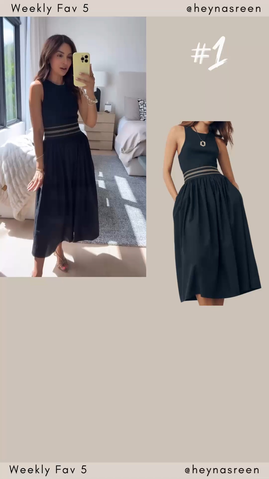 Fav 5:
#1: Anthropologie dress