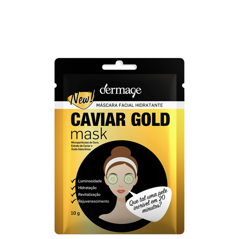 Dermage Caviar Gold
        
            
                 - Máscara Facial 10g | Beleza Na Web (BR)