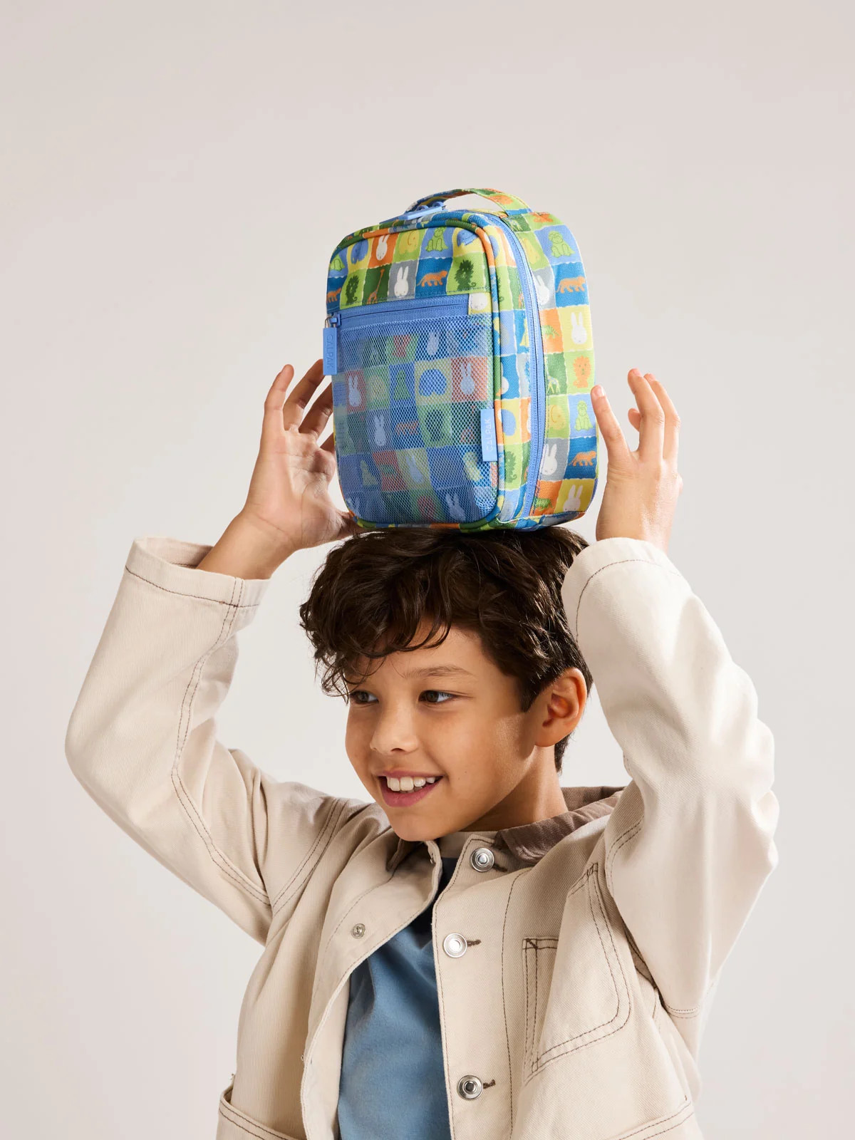 Miffy Everything Cube in Miffy Blue Zoo Trip | CALPAK
