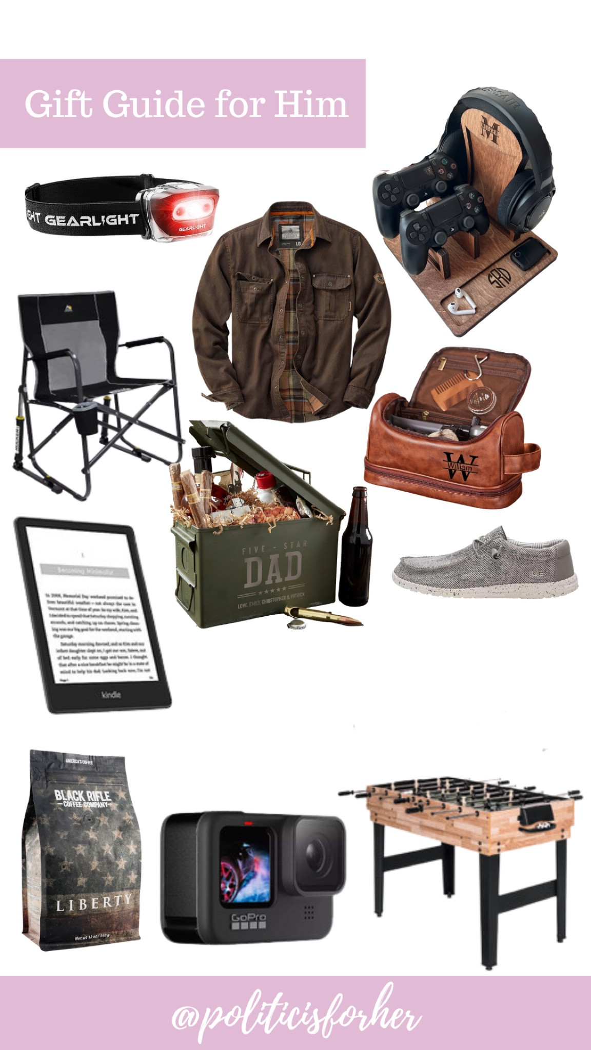2023 gift guide for him! Tons of gifts for boyfriend, gifts for husband, gifts for brother, gifts for guy friends, gifts for dad, etc. Lots of different price points too! 

#LTKmens #LTKGiftGuide #LTKCyberWeek