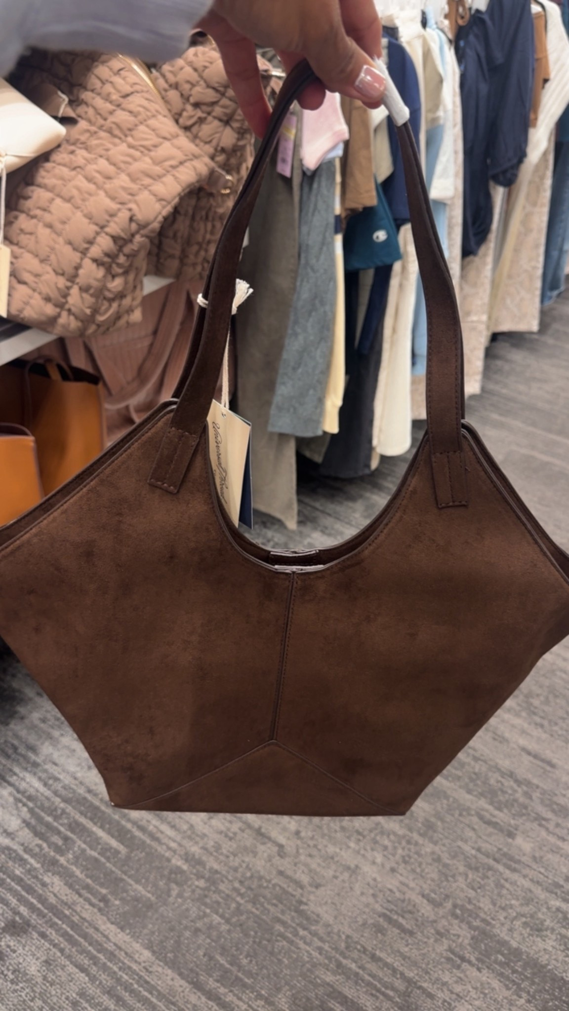 Brown suede handbag 🐻

#LTKFindsUnder50 #LTKmomlife #LTKWorkwear