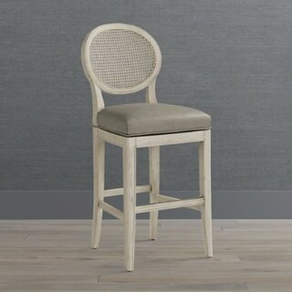 Georgia Cane Swivel Bar & Counter Stool | Frontgate | Frontgate