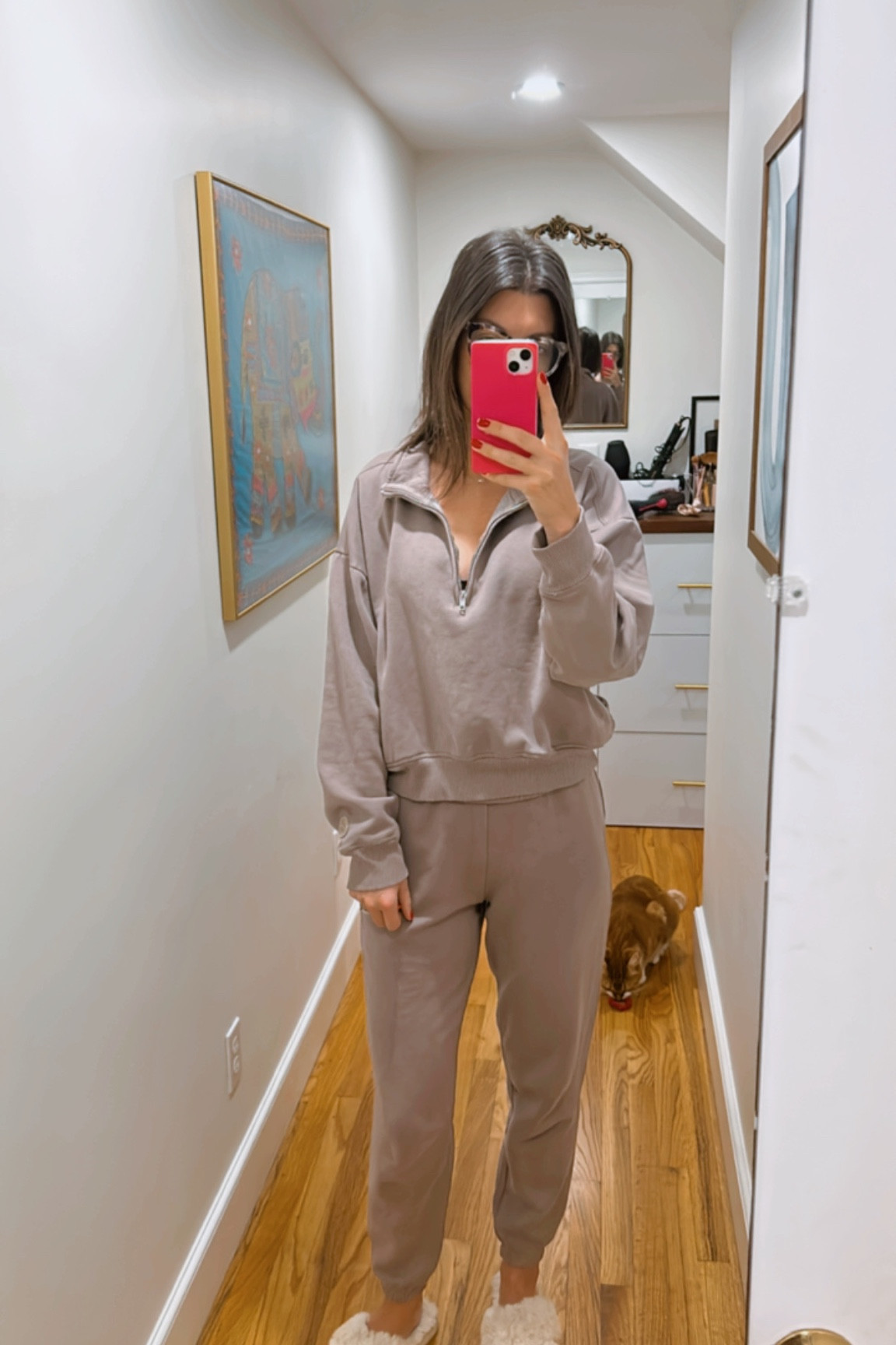 Comfy cozy in my new 2-piece lounge set on for the day after Thanksgiving break/cyber Monday sale cruising 😍

#LTKCyberWeek #LTKstyletip #LTKsalealert