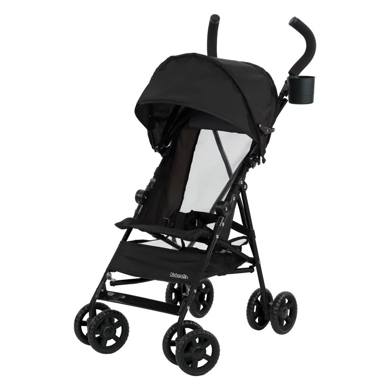 Kolcraft Cloud Umbrella Unisex 9.5 lb. Stroller, Black for Child/Toddler | Walmart (US)