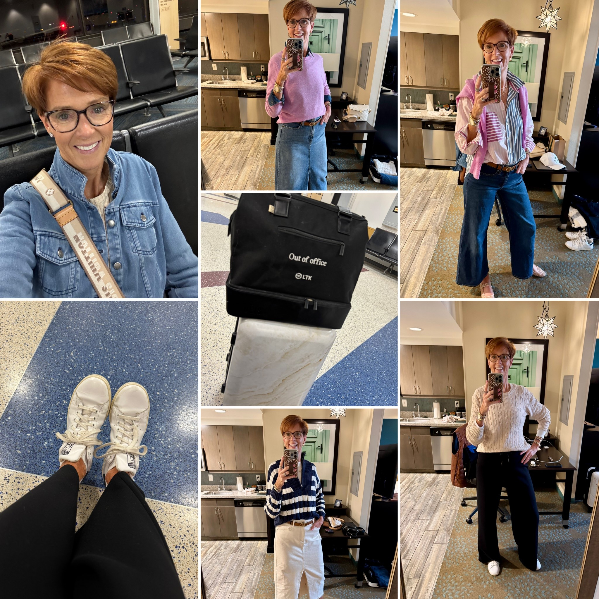 Hi! For reference, I am 55 years old, I am 6’1”. I have a 35” inseam. I wear a small or medium in most tops, an 8 or a 10 in most bottoms, an 8 in most dresses, and a size 9 shoe. 

Make sure to subscribe to my newsletter found in my bio so you don’t miss out on my must have favorites! And download the LTK app, follow my LTK shop, and favorite this post or your favorite items to get notified when they go on sale!

Over 50 fashion, tall fashion, workwear, everyday outfits, timeless outfits, Classic Outfits

spring outfit, travel outfit, ballet flats, wedding guest outfit, vacation outfit, travel essentials, organization, sweater dress, jeans, boots, loungewear, date night, watch now, office outfit, spring break outfit, living room refresh, home refresh, spring dresses