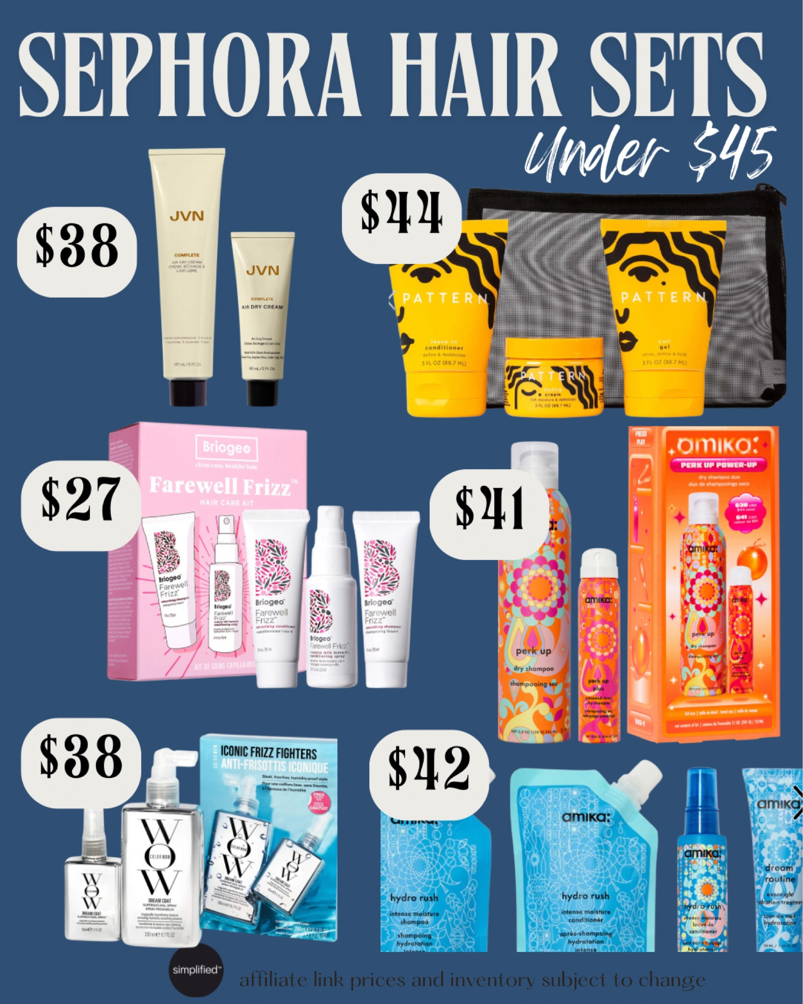 Hair care sets make for great gifts and they’re also great for trying out a new brand before committing to a full-size product. These are on sale now, use code SAVINGS 

#LTKBeauty #LTKHoliday #LTKGiftGuide