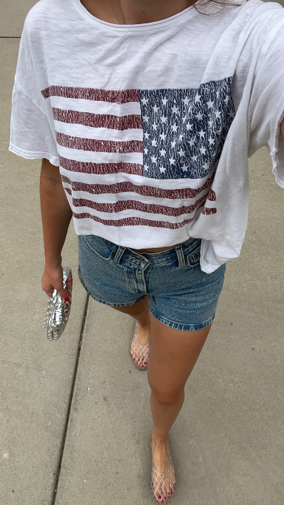 4th of July outfit🇺🇸💙🫶🏼✨❤️ 

#LTKSeasonal #LTKStyleTip #LTKFindsUnder100