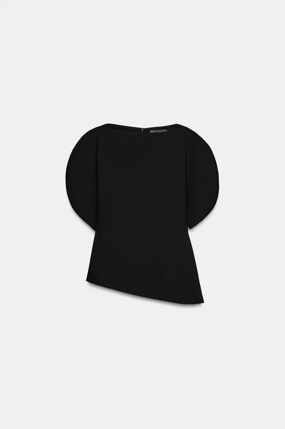 PUFF SLEEVE TOP ZW COLLECTION | Zara US