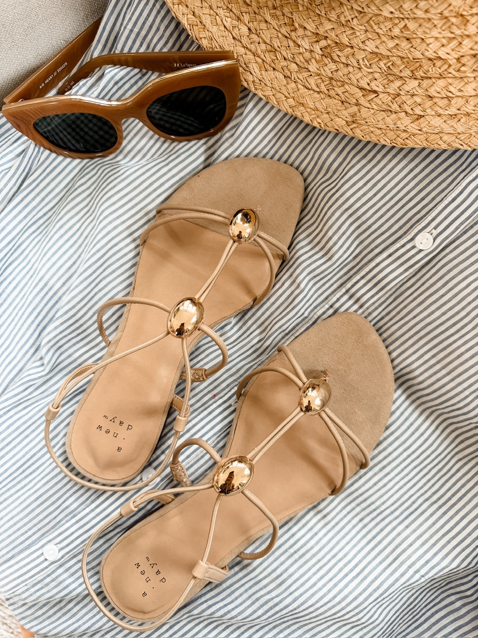 Obsessed with these Target sandals 😍 the gold detailing is so chic! 

Loverly Grey, Target find, Target fashion, neutral sandals

#LTKSeasonal #LTKFindsUnder50 #LTKTravel