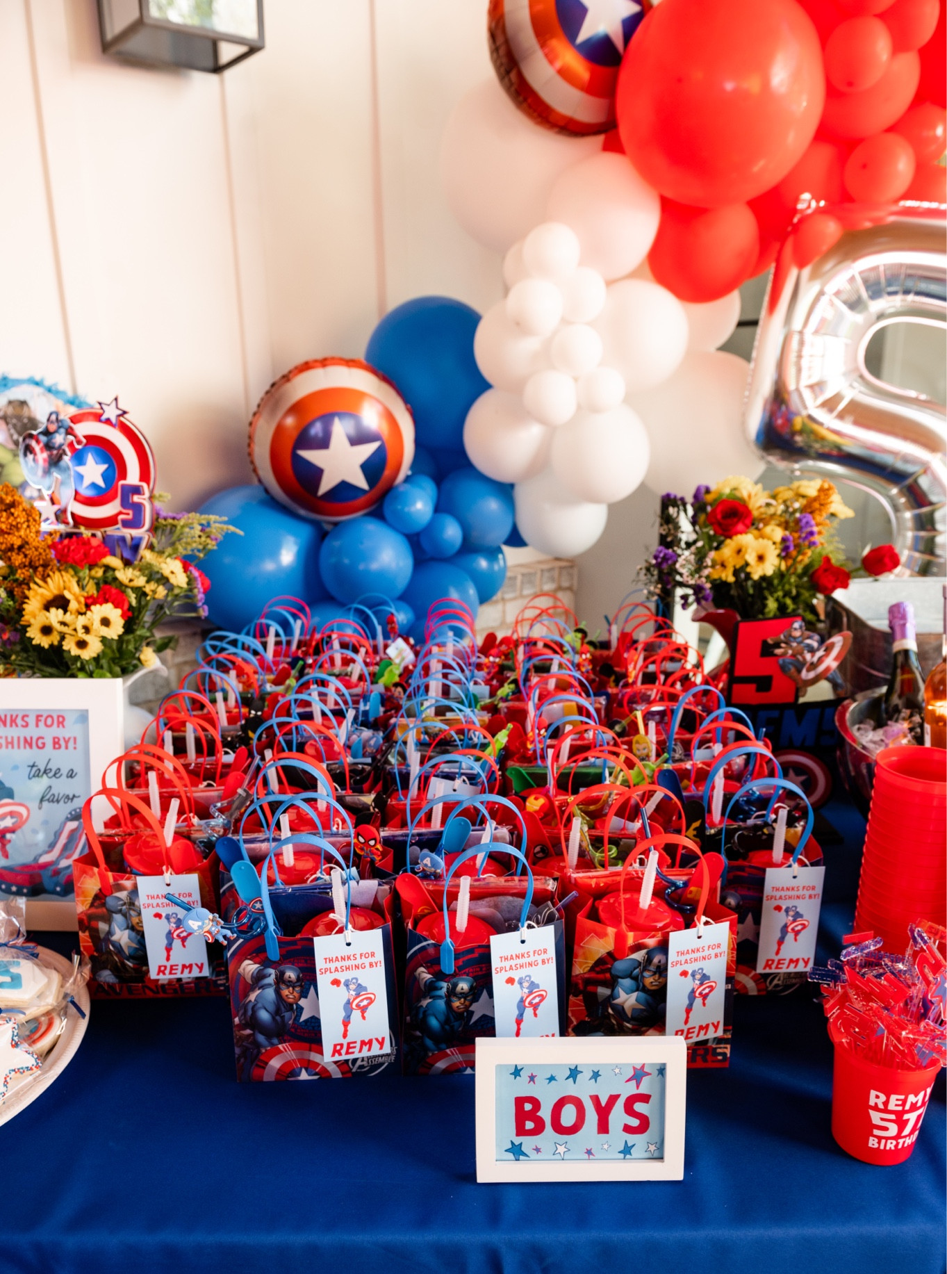 Ensemble Captain America pour enfant - Partywinkel
