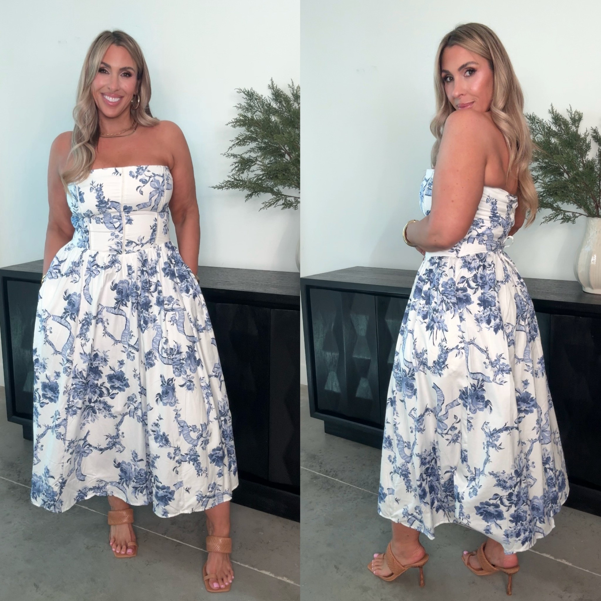 Spring Dress

dress is so flattering tummy concealing, and also creates a waist. there is a adjustable corset in the back that really snatches. size Large Tall (I ordered the tall length because I prefer my dresses to hit at the ankles). The bodice has stretch. size down if in between. Double layered  and not wearing a bra. There is a good amount of Support in the top. 

linked a cardigan if you want to drape over your shoulder for arm coverage

￼heels old linked similar 

#easterdress #springdress #midsizestyle #styletip #stylehack

#LTKOver40 #LTKMidsize #LTKSpringSale
#easterdress #springdress #midsizestyle #styletip #stylehack


#LTKMidsize #LTKOver40 #LTKSpringSale