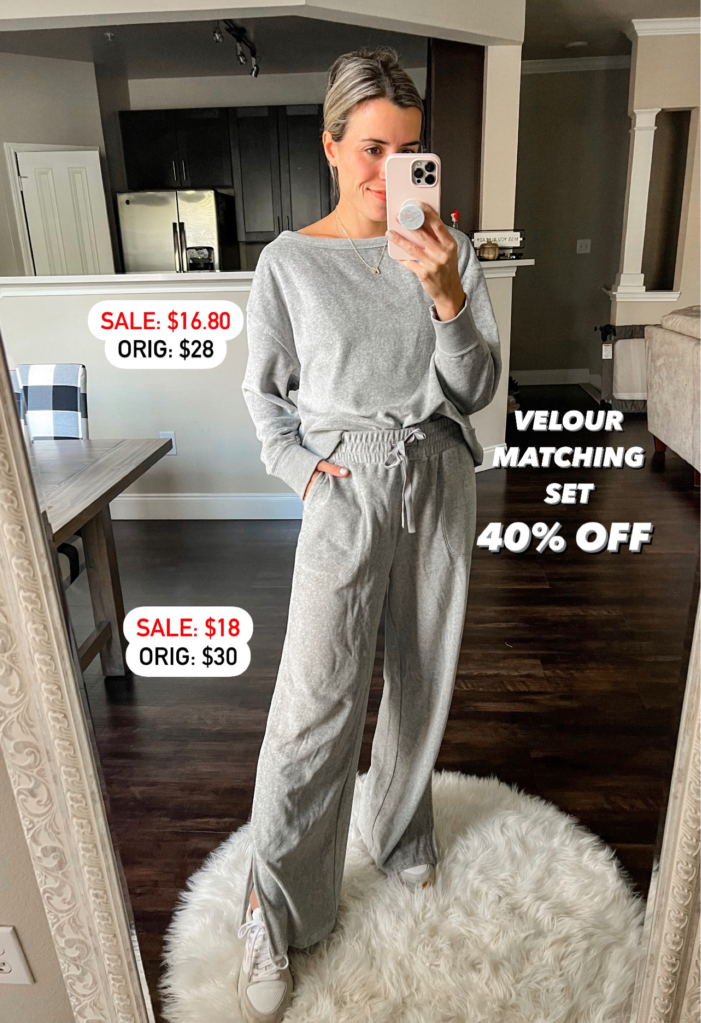 Target sale, velour matching set, travel outfit idea 

#LTKunder50 #LTKsalealert #LTKtravel