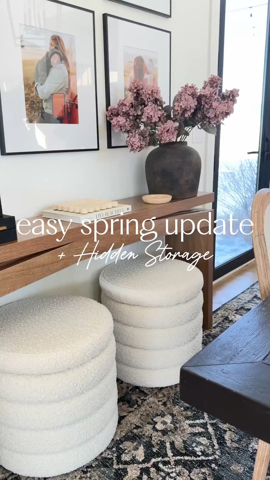 As we start transitioning our home from winter to spring, I’ve been focusing on simple updates that make everyday life easier and these storage ottomans from Wayfair are one of my favorite finds. They add the prettiest texture to the room, double as extra seating, and open up for hidden storage so blankets, toys, or everyday clutter stay out of sight.
It’s one of those small upgrades that makes a major impact: more function, less clutter, and a space that instantly feels more put together.


#LTKdayinmylife #LTKHome #LTKmomlife