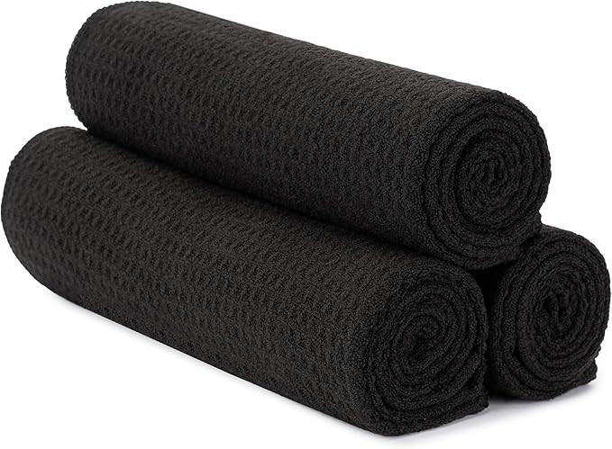 S&T INC. Microfiber Gym Towels, Yoga Towel for Home and Gym Bag, 16 Inch x 27 Inch, 3 Pack | Amazon (US)