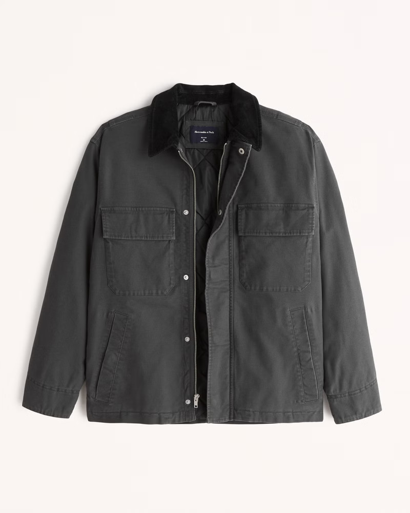 Men's Workwear Jacket | Men's Coats & Jackets | Abercrombie.com | Abercrombie & Fitch (US)