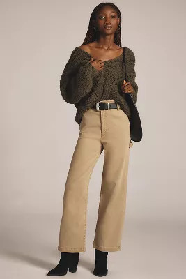 MOTHER The Lil' Stud Finder Sneak Jeans | Anthropologie (US)