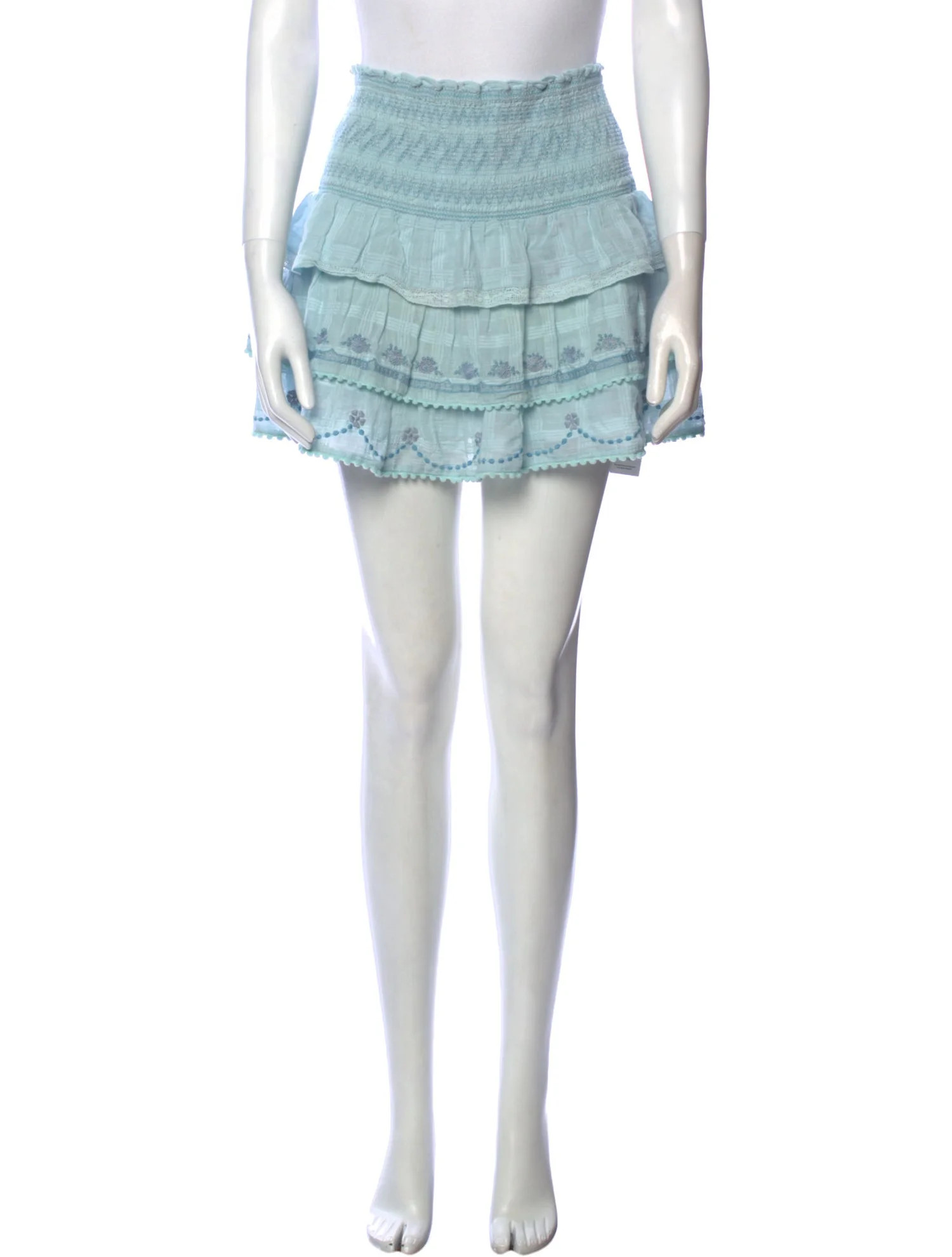 Embroidered Accent Mini Skirt | The RealReal