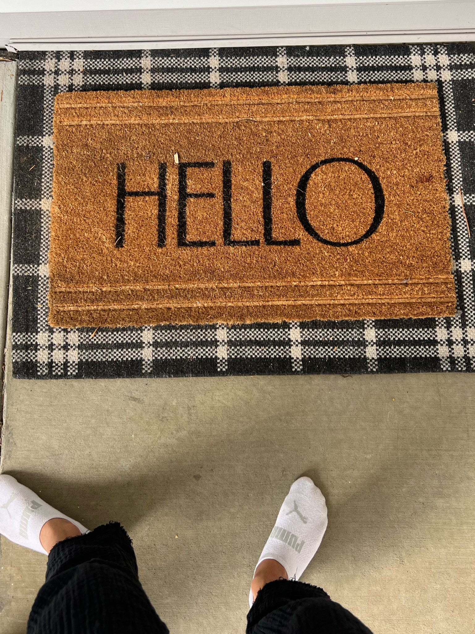 40% off rugs and mats! This black and white layering one behind my Hello mat is $7.80 right now!! Run! It pairs so well all year round with any holiday mat. 

Front door mat | front door rug | mat | @target | Target find | Target sale | Target Circle Favorite 

#LTKxTarget #LTKhome #LTKSeasonal