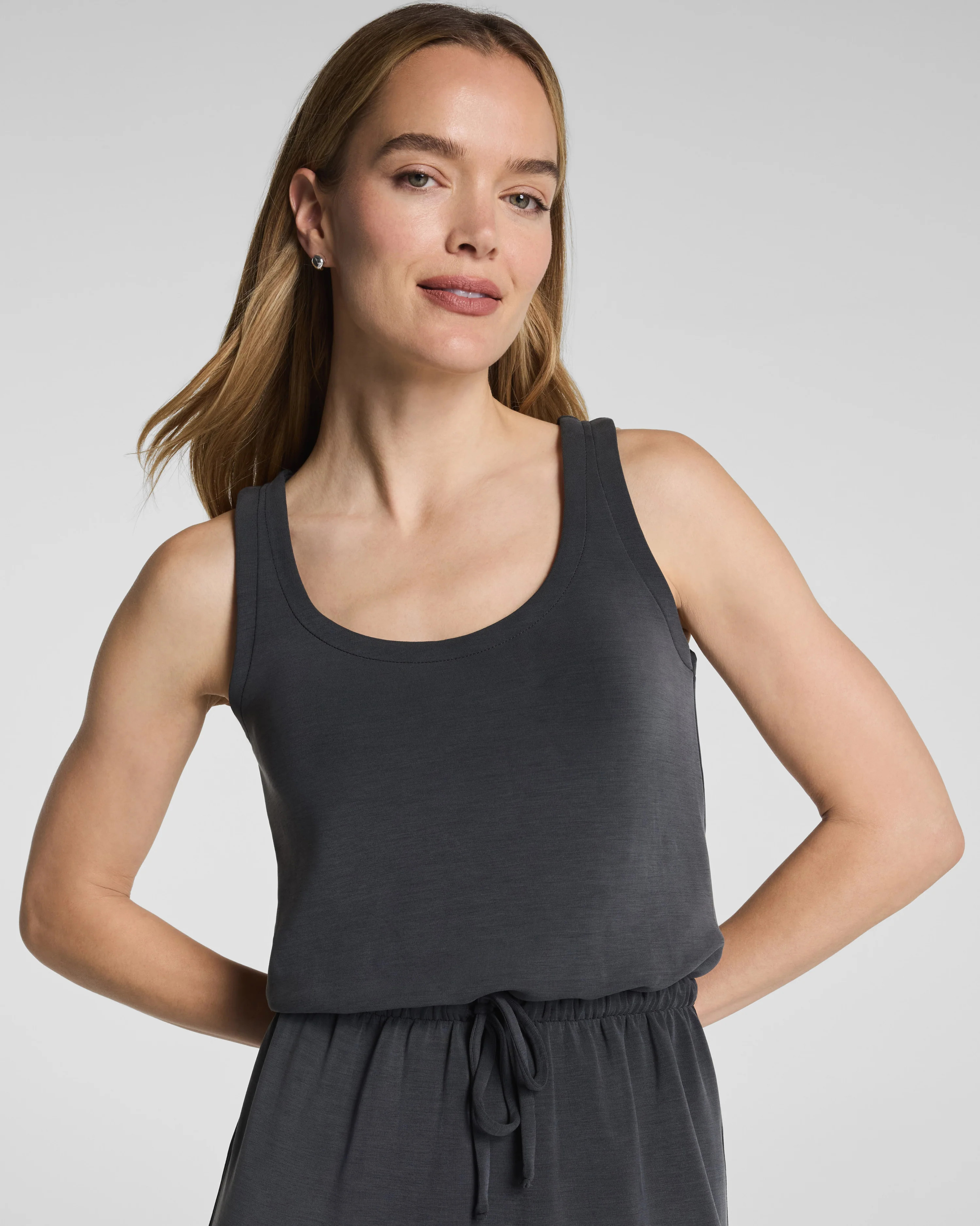 Drawstring Maxi Tank Dress | Spanx