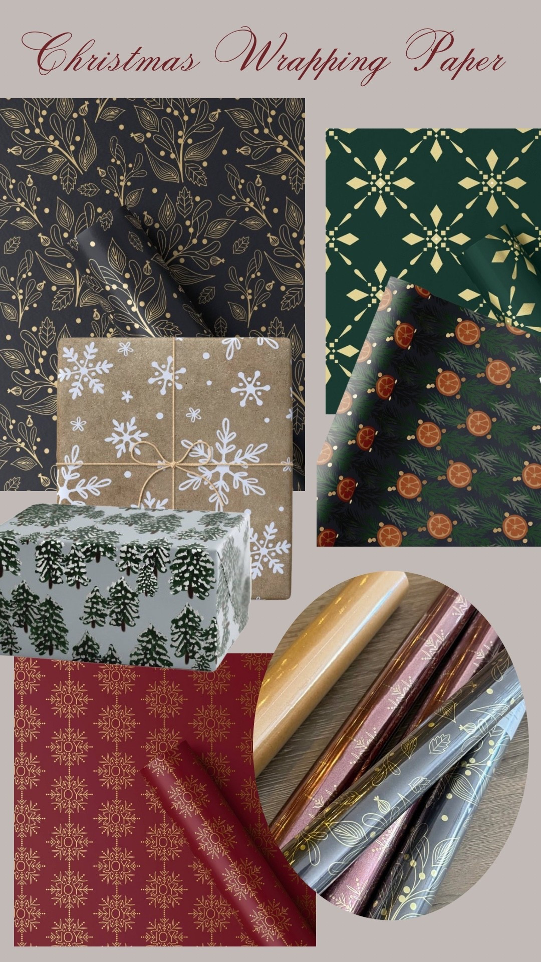 The most gorgeous wrapping paper! 🎁✨

Gift wrap, Christmas wrapping paper, vintage wrapping paper, Christmas decor, holiday decor 

#LTKHoliday #LTKSeasonal