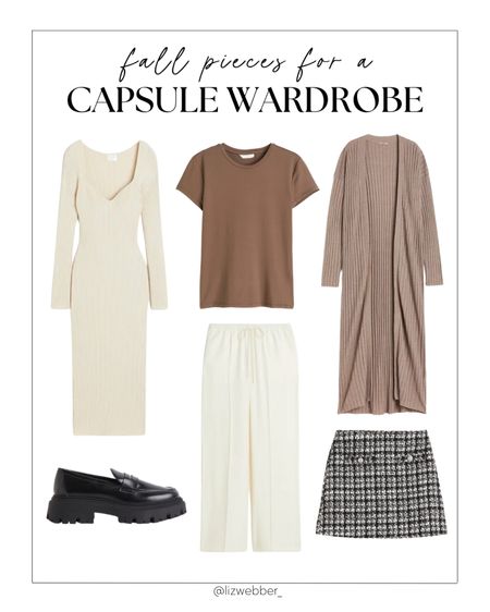 Fall pieces for a capsule wardrobe 🍂

H&M finds, fall outfit inspo, fall finds, knit dress

#LTKFind #LTKstyletip #LTKshoecrush