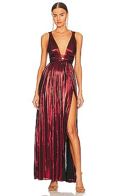 Bronx and Banco Goddess Gown in Red from Revolve.com | Revolve Clothing (Global)