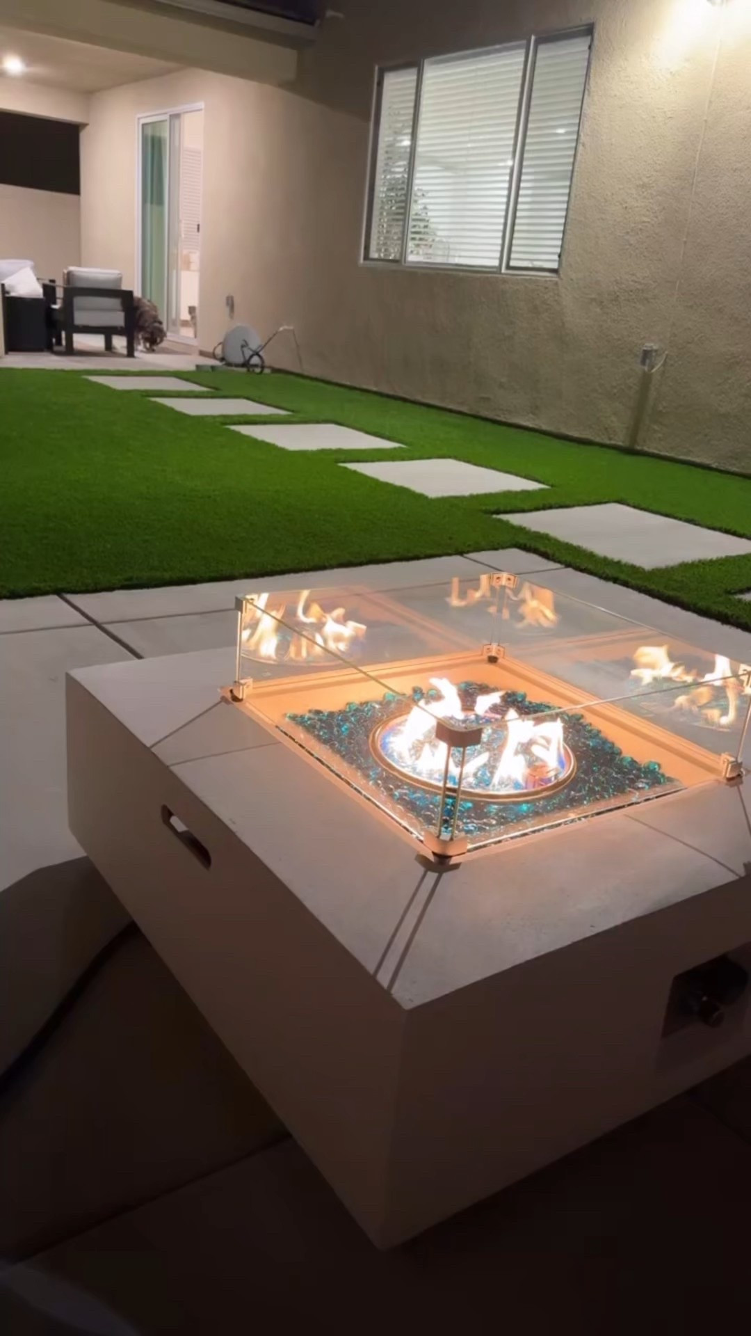 Outdoor fireplace up and ready for fall and winter nights! 🪵🔥✨

#LTKFallSale #LTKHome #LTKSeasonal