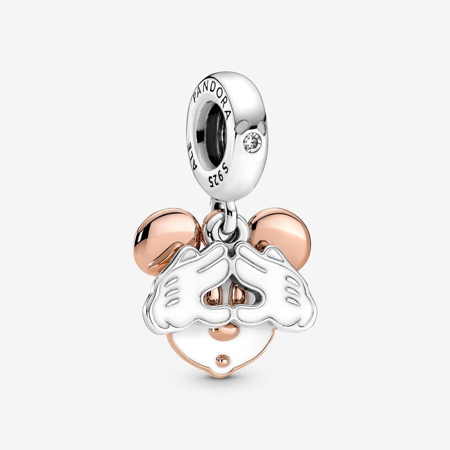 Disney Mickey Mouse Double Dangle Charm | Pandora (US)