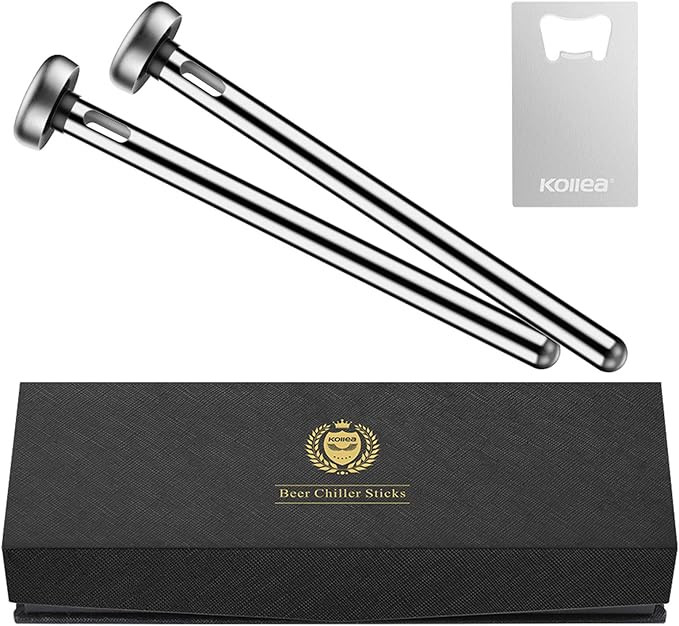 Kollea Beer Chiller Sticks for Bottles - Unique Beer Lovers Gifts for Men Colleague - Great Birth... | Amazon (US)