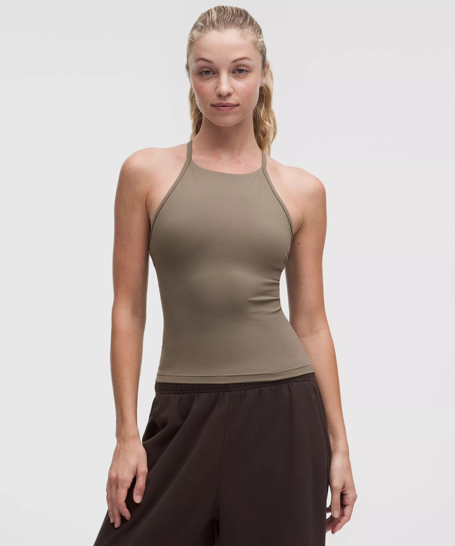 Flow Y High-Neck Tank Top *Light Support, B/C Cup | lululemon (CA)