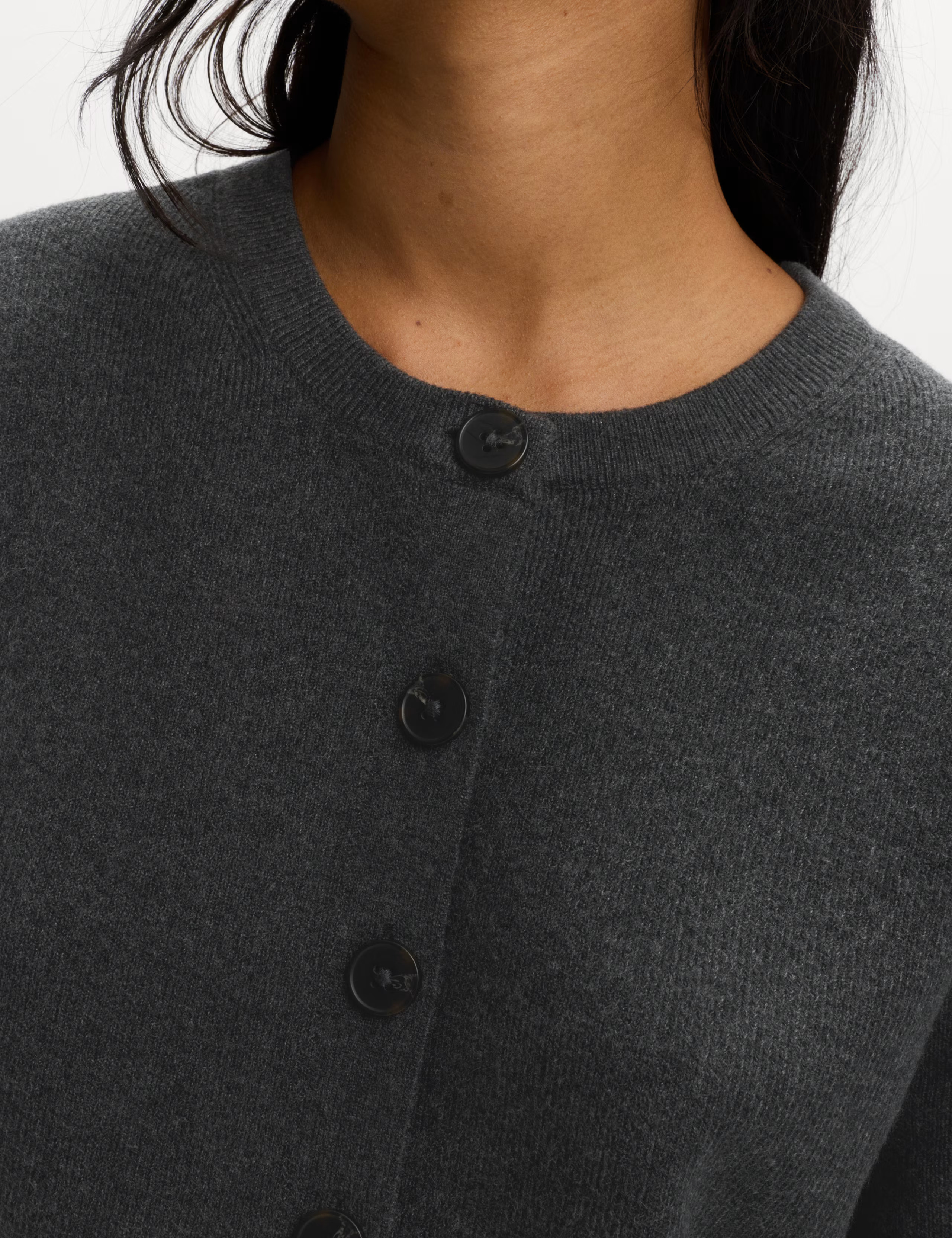 Air-Yarn Scarf-Neck Cardigan | Marks & Spencer (UK)