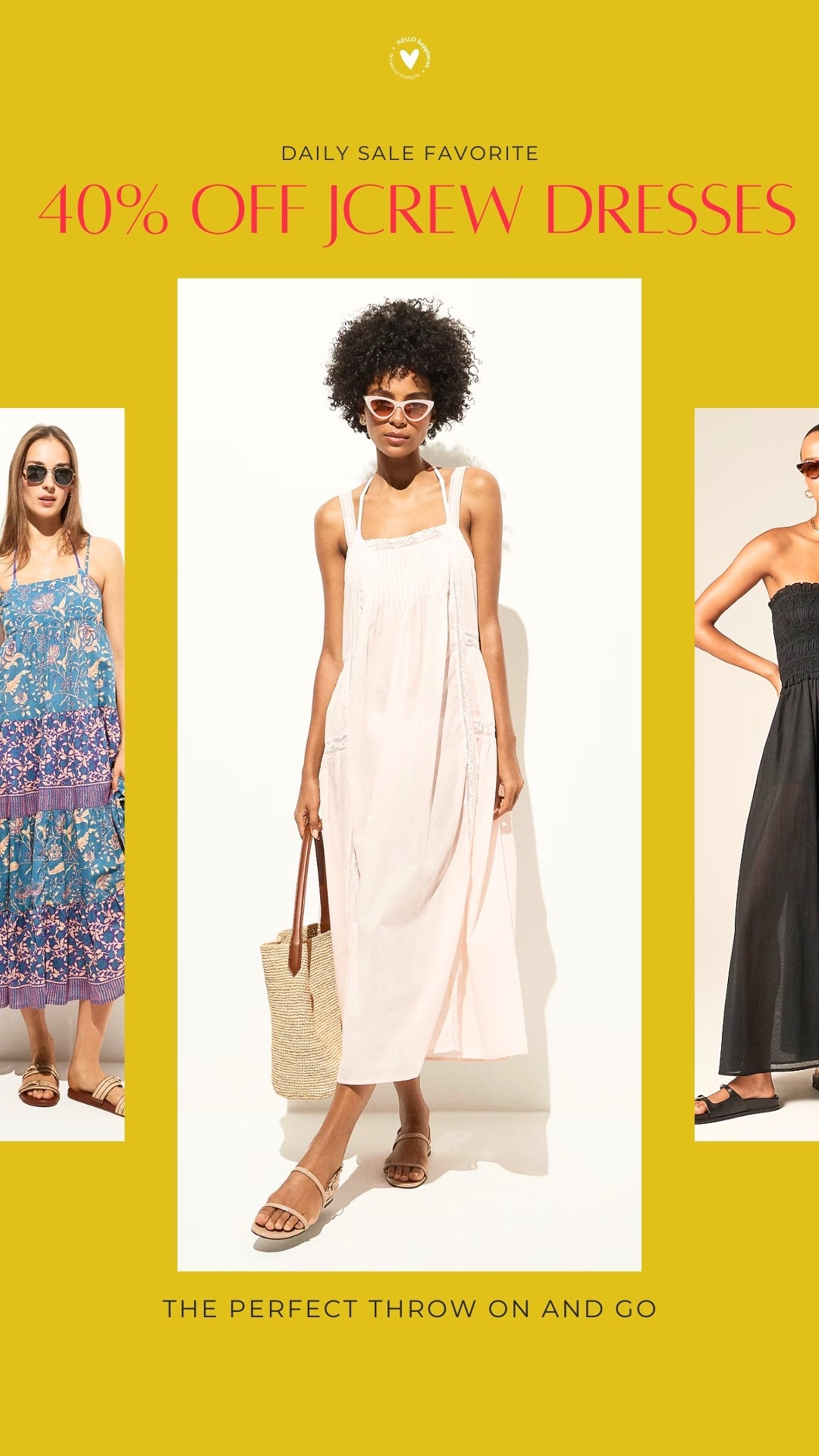 daily sale fav | 40% off J.Crew dresses 

#LTKSaleAlert