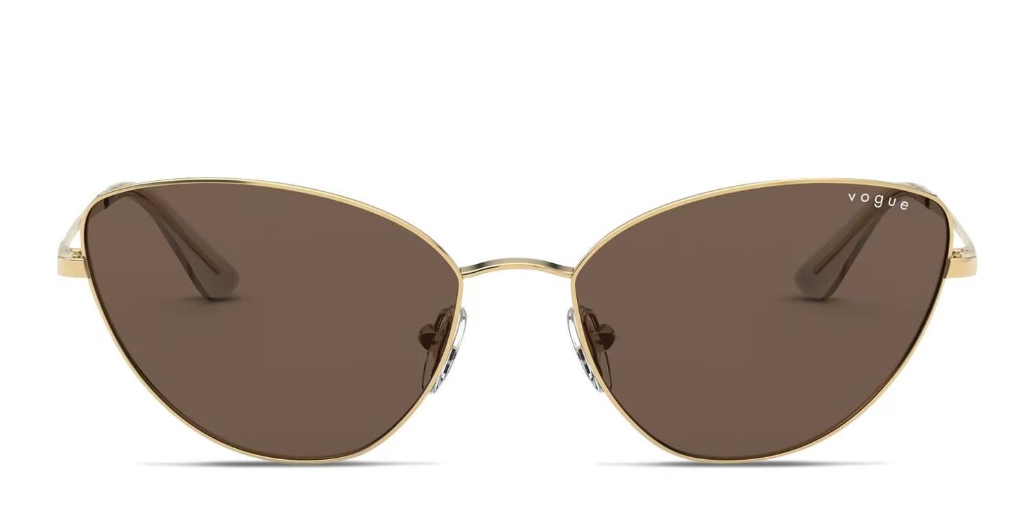 Vogue VO4179S Gold Prescription Sunglasses - 50% Off Lenses | GlassesUSA