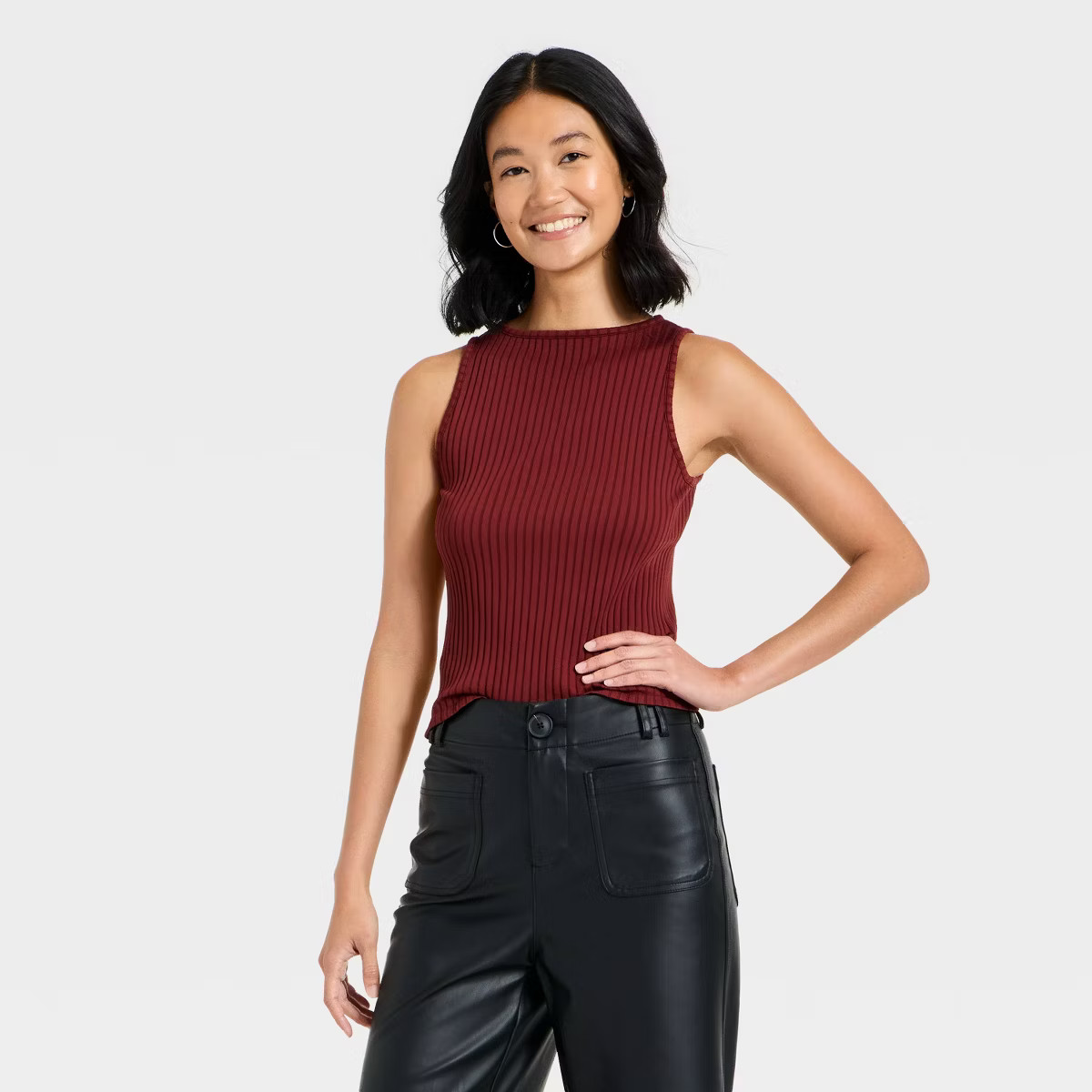 Women's Ribbed Seamless Tank Top - A New Day™ | Target