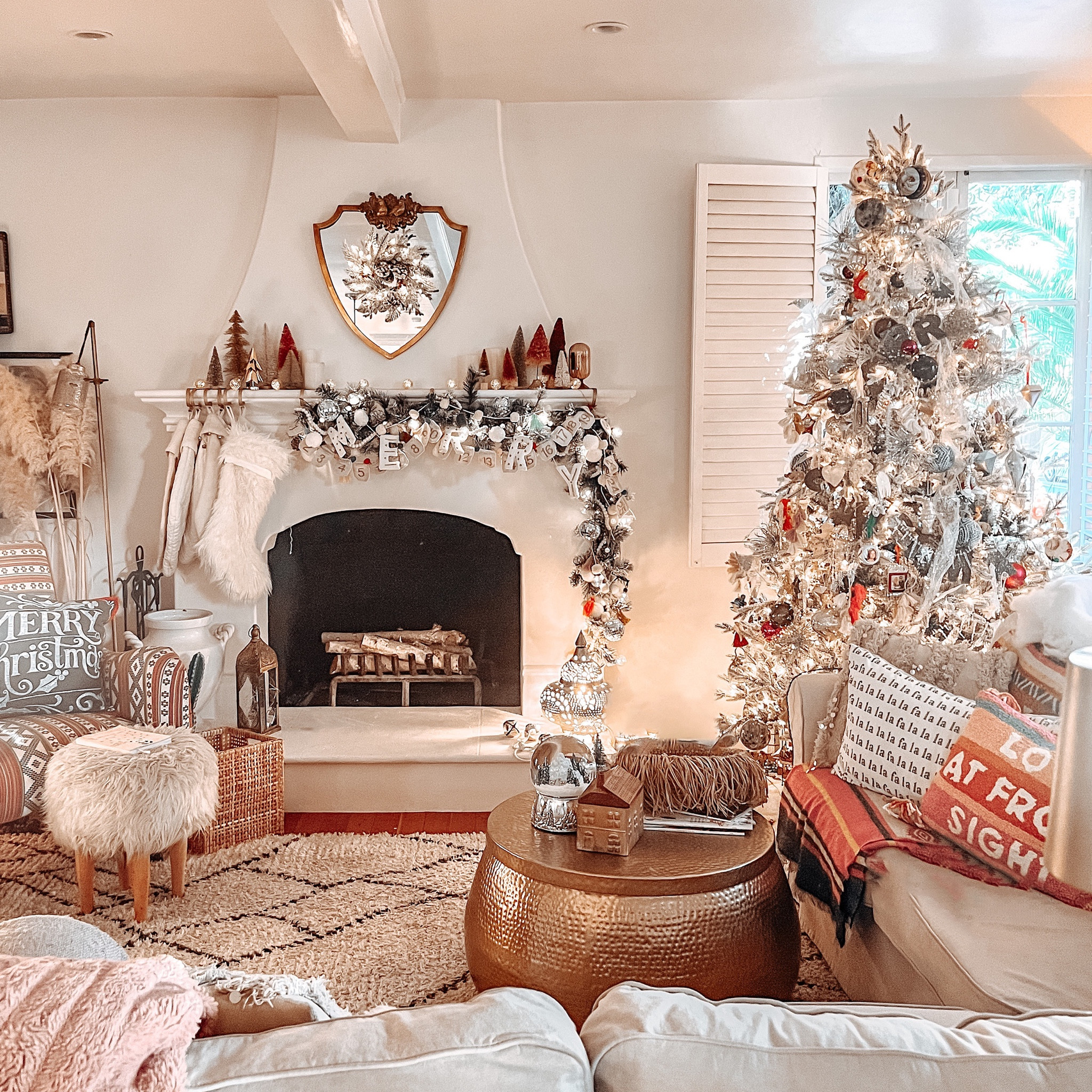 Here’s a pic of our Christmas decor from last year! We love this snowy flocked Christmas tree from Home Depot! Our Christmas garland is actually several layered and I’ve linked some of them below. The Christmas candles also make great holiday gifts! 







Gift guide 

#LTKHoliday #LTKhome #LTKGiftGuide