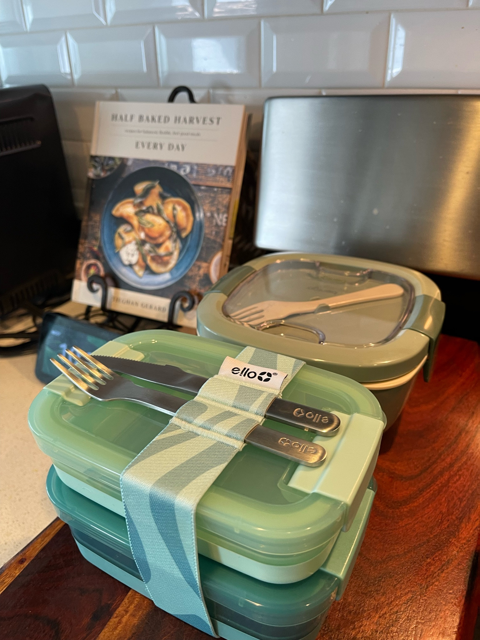 New meal prep containers. One for salad and one for everything else! I love that they have their own silverware and a little container for salad dressing. And the colors are so cute, green of course  💚 

Another amazing Amazon find!

#LTKhome #LTKfamily #LTKfindsunder50