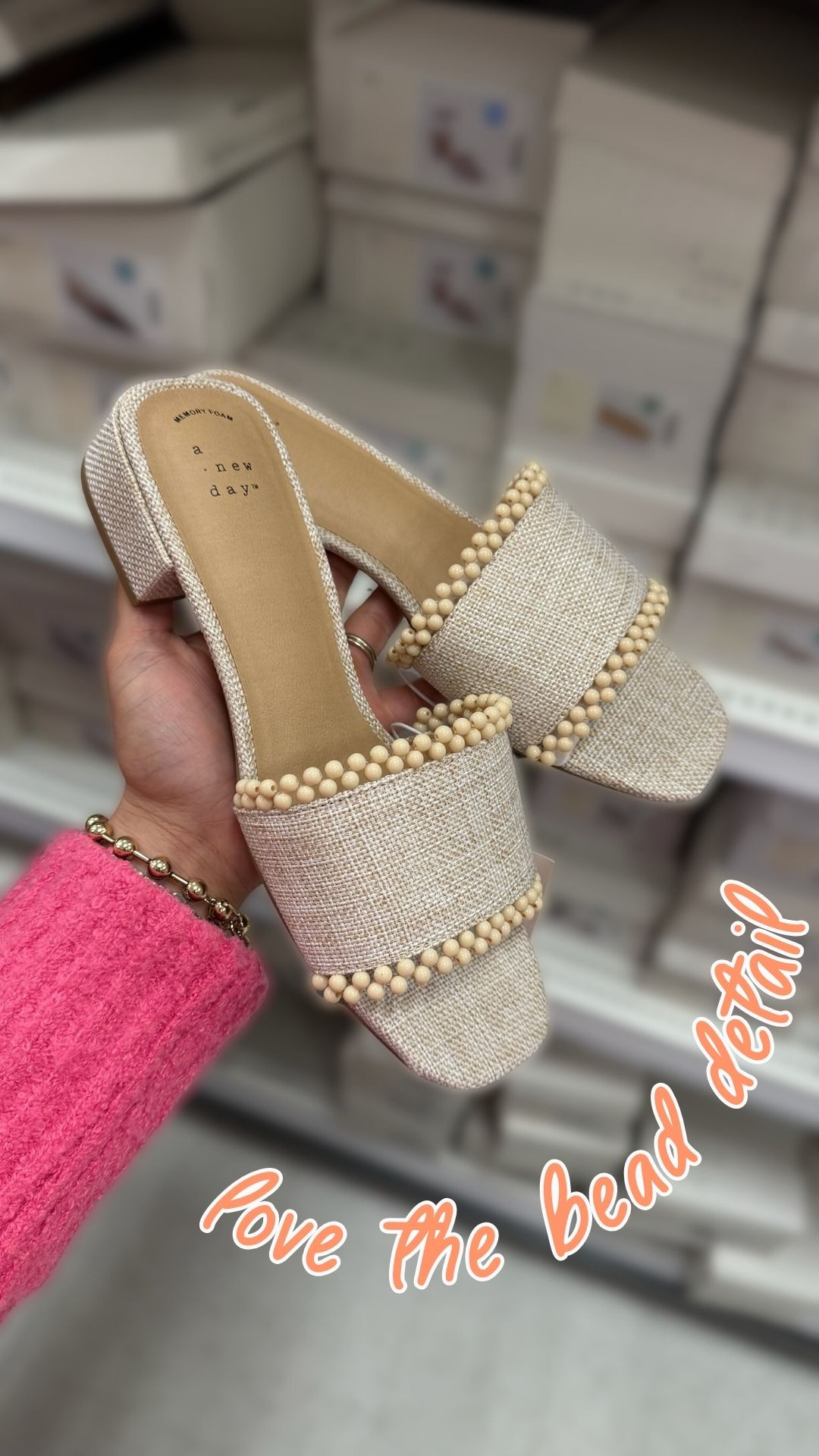 Target has the best spring shoes! I love these heels with beaded details—they’re the perfect neutral with an elevated touch. 

 #LTKgrwm #LTKmomlife #LTKSeasonal