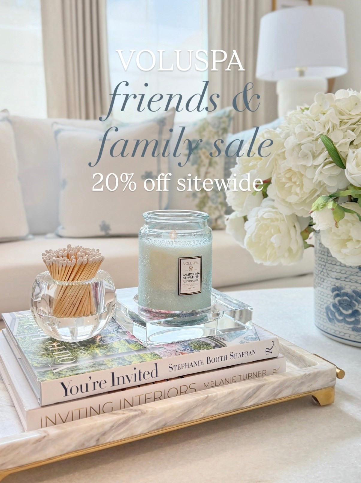 Voluspa Friends & Family sale is here!! 🎉 Save 20% Sitewide (discount applied at checkout)! My absolute favorite candles - they smell amazing and  the vessels are so beautiful! 🤍✨#ad #voluspa  @Voluspa