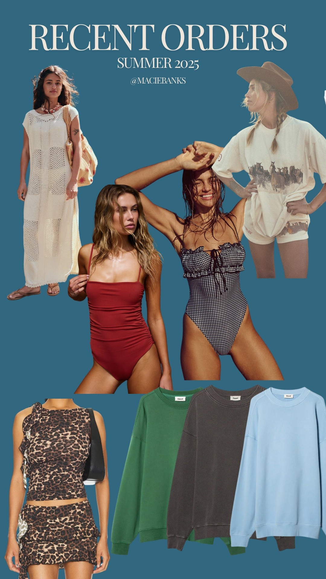 Recent orders for spring/summer 2025!!! ☀️