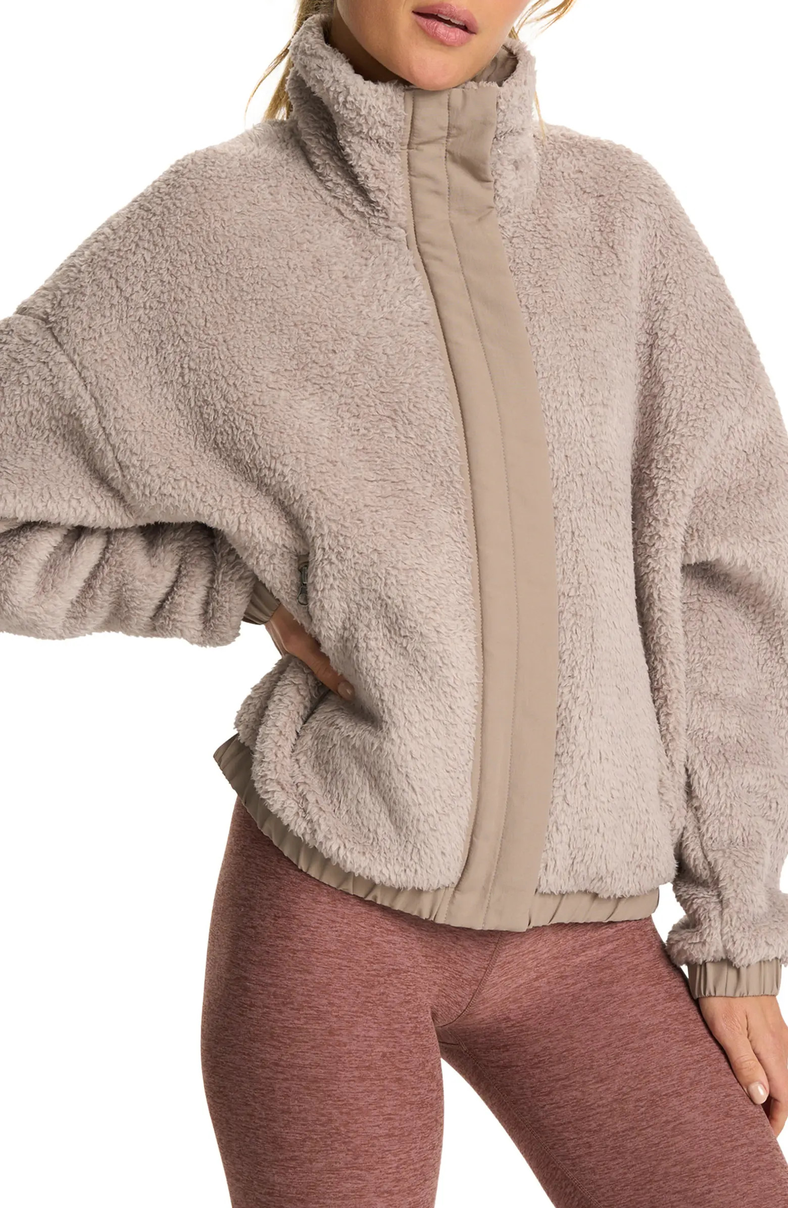 Cozy High Pile Fleece Jacket | Nordstrom