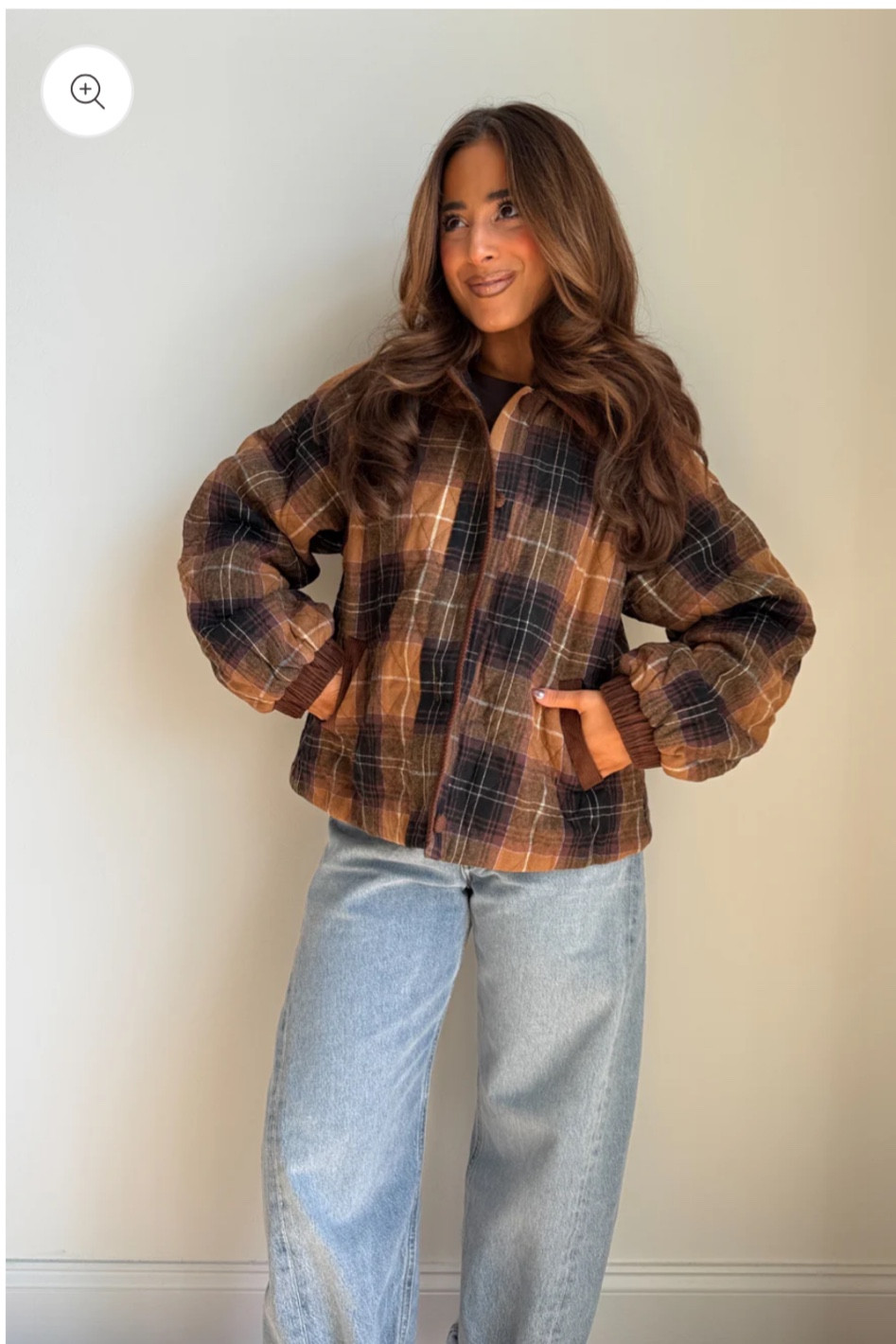 Rustic charm meets cozy layers 🤎✨ — this plaid barn jacket is the perfect fall essential for crisp days and countryside strolls. 

#LTKFallSale #LTKNYFW #LTKSeasonal