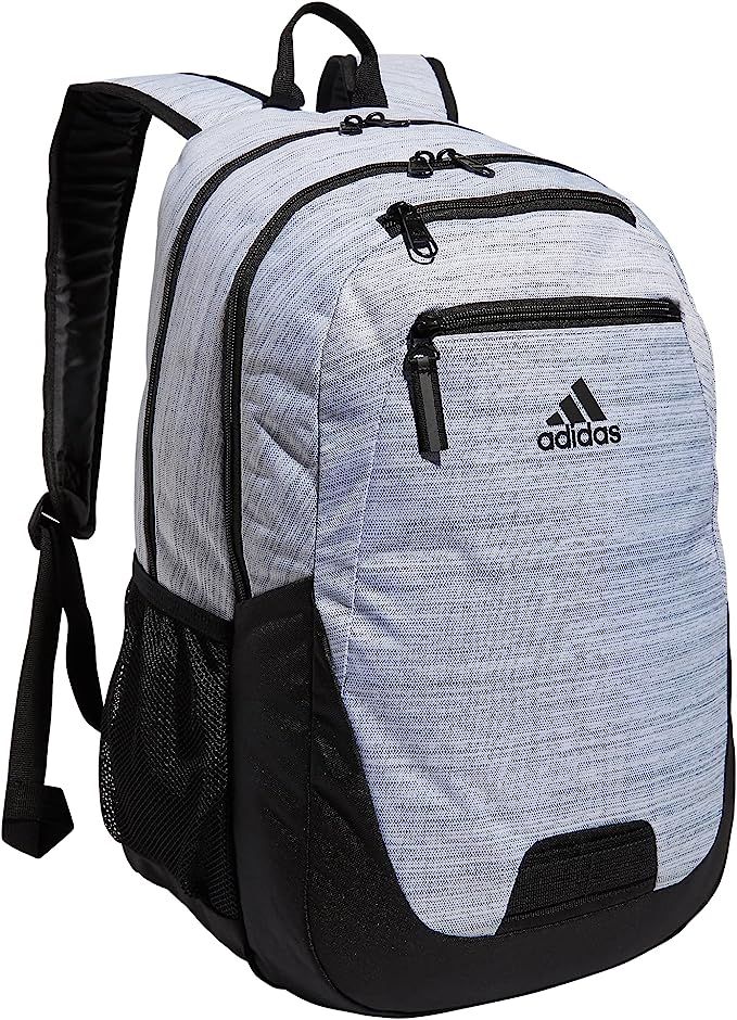 adidas Foundation 6 Backpack, Two Tone White/Black, One Size | Amazon (US)