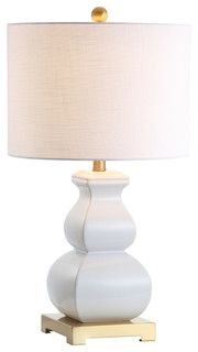 Vienna 25.5" Ceramic LED Table Lamp - Contemporary - Table Lamps - by Jonathan Y Designs, INC | Houzz (App)