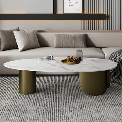 Light luxury simple modern coffee table | Wayfair North America